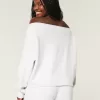 Easy Double Off-the-Shoulder Sweatshirt