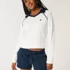 Easy Long-Sleeve Sweater Polo
