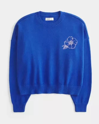 Easy Maldives Graphic Crew Sweater