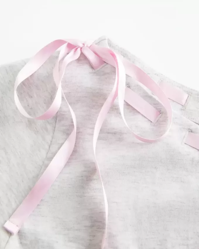 Easy Off-the-Shoulder Tie T-Shirt