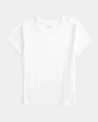 Easy Short-Sleeve Crew Baby Tee