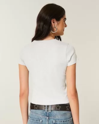 Easy Short-Sleeve Crew Baby Tee