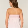 Easy Strapless Smocked Babydoll Top Easy Strapless Smocked Babydoll Top