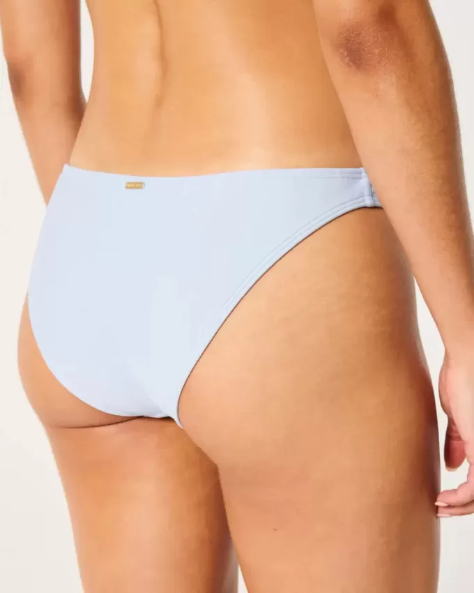 Embroidered Low-Rise Cheeky Bikini Bottom Embroidered Low-Rise Cheeky Bikini Bottom