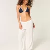 Gauze Wide-Leg Pants