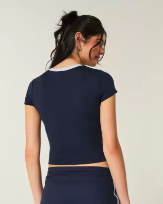 Gilly Hicks Active Graphic Baby Tee