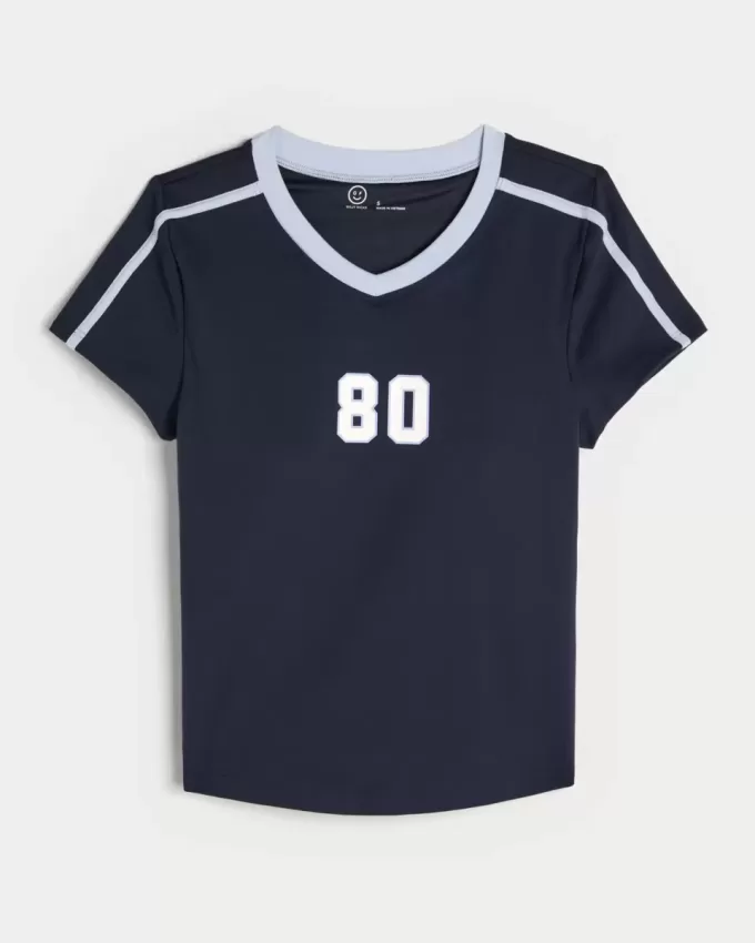 Gilly Hicks Active Graphic Baby Tee