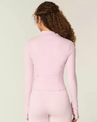 Gilly Hicks Active Recharge Bow Double Zip Jacket