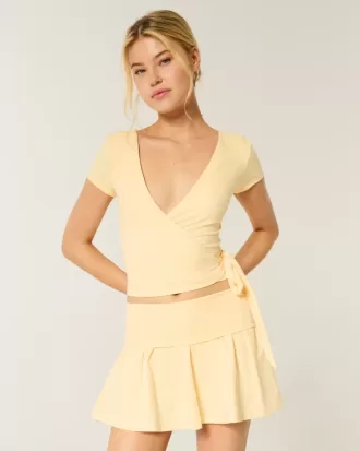 Gilly Hicks Active Recharge Foldover Skortie