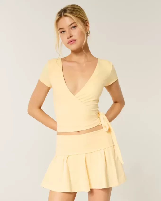 Gilly Hicks Active Recharge Foldover Skortie