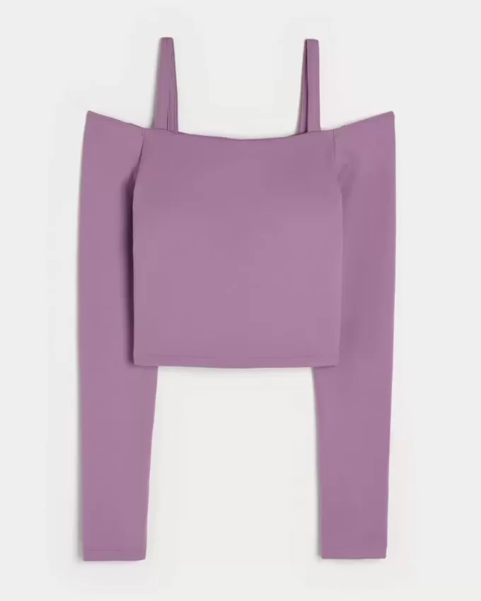 Gilly Hicks Active Recharge Off-the-Shoulder Top