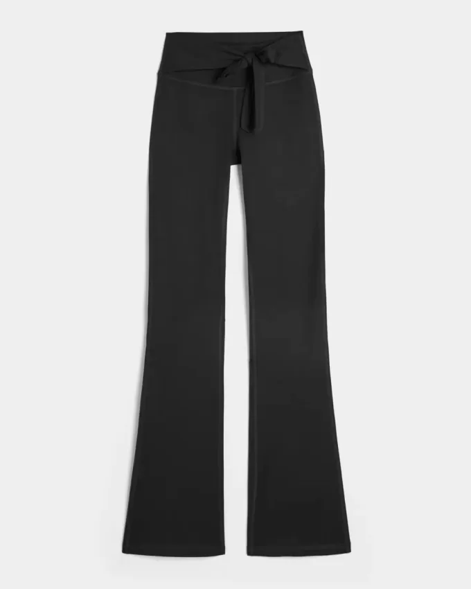 Gilly Hicks Active Recharge Tie-Waist Boot Leggings