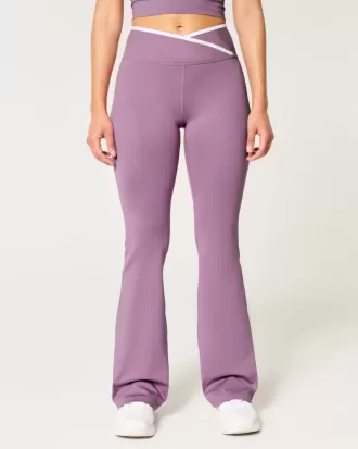 Gilly Hicks Active Recharge Tipped Flare Pants
