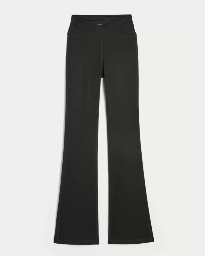 Gilly Hicks Active Recharge Wrap Waist Boot Leggings