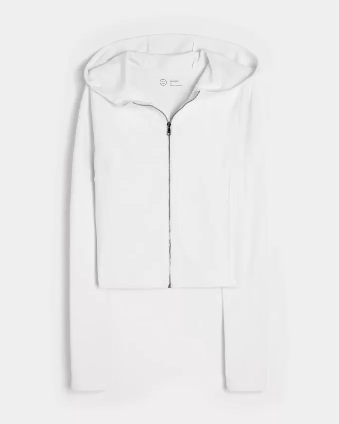 Gilly Hicks Active Recharge Zip-Up Hoodie