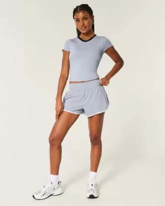 Gilly Hicks Active Tipped Running Shorts