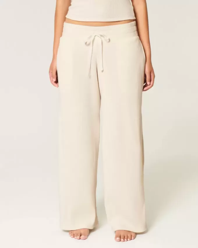Gilly Hicks Baggy Cozy Waffle Pants