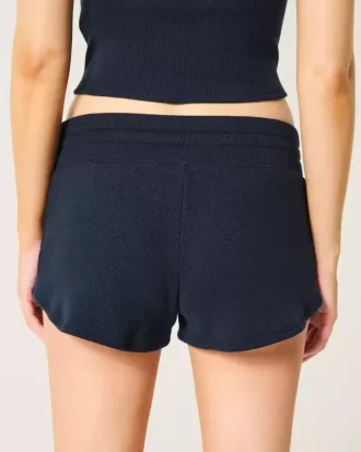 Gilly Hicks Cozy Waffle Mini Shorts