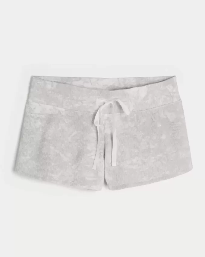 Gilly Hicks Cozy Waffle Mini Shorts