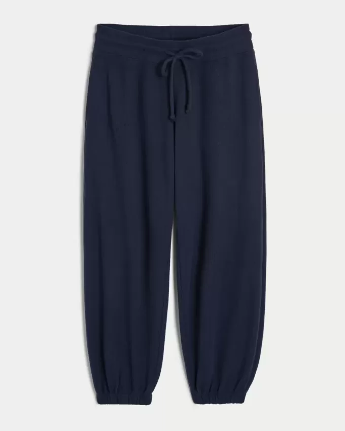Gilly Hicks Relaxed Waffle Joggers