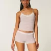 Gilly Hicks Waffle Lace Shortie Shorts