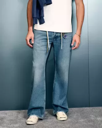 Hermosa Medium Wash Relaxed Bootcut Jeans