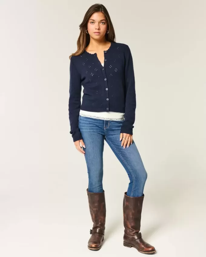 High-Rise Dark Wash Super Skinny Jeans High-Rise Dark Wash Super Skinny Jeans