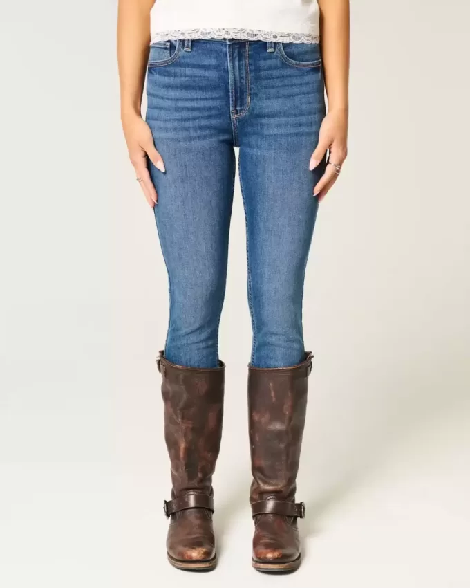 High-Rise Dark Wash Super Skinny Jeans High-Rise Dark Wash Super Skinny Jeans