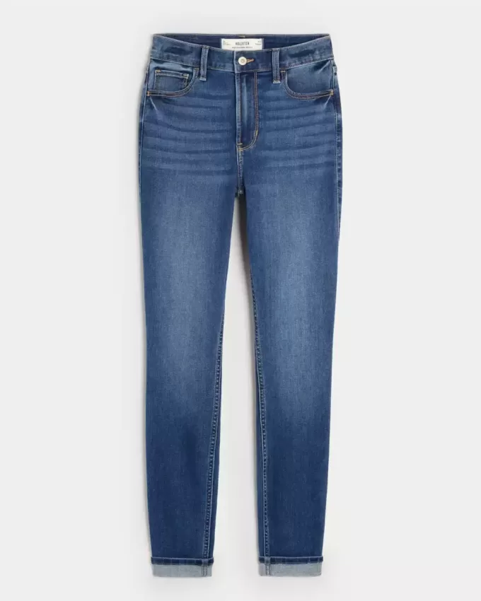 High-Rise Dark Wash Super Skinny Jeans High-Rise Dark Wash Super Skinny Jeans