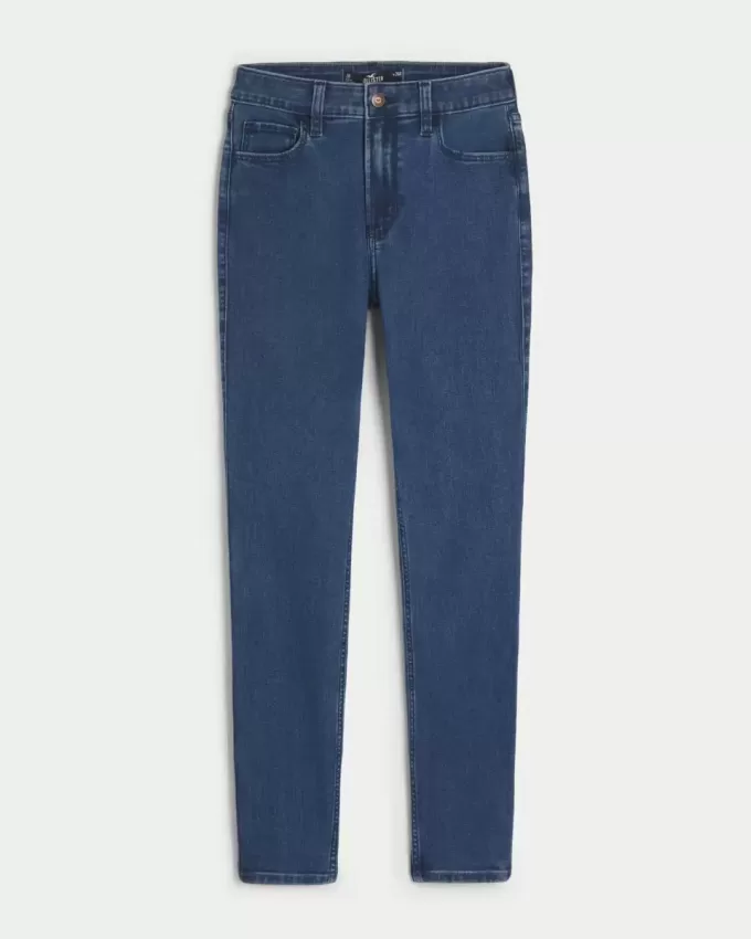 High-Rise Dark Wash Super Skinny Jeans High-Rise Dark Wash Super Skinny Jeans