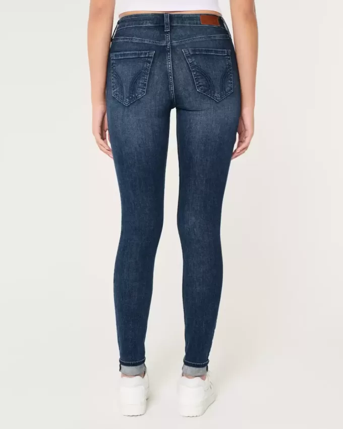 High-Rise Medium Wash Super Skinny Jeans High-Rise Medium Wash Super Skinny Jeans
