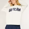 Hollister Comfy Cloud Oversized Go Team Graphic Sweater Hollister Comfy Cloud Oversized Go Team Graphic Sweater
