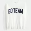 Hollister Comfy Cloud Oversized Go Team Graphic Sweater Hollister Comfy Cloud Oversized Go Team Graphic Sweater