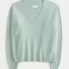 Hollister Comfy Cloud Oversized V-Neck Sweater