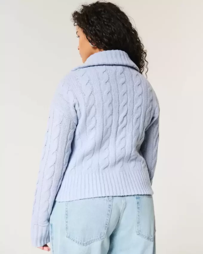 Hollister Comfy Cloud Zip-Up Sweater Hollister Comfy Cloud Zip-Up Sweater