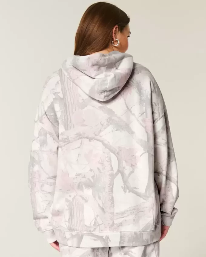 Hollister Feel Good Oversized Hoodie Hollister Feel Good Oversized Hoodie