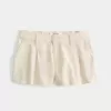 Hollister Livvy Low-Rise Linen-Blend Shorts 3″