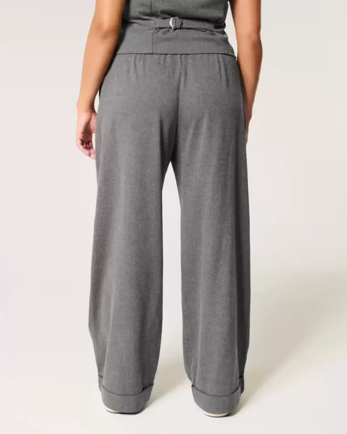 Hollister Livvy Low-Rise Wide-Leg Pants