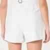 Hollister Livvy Ultra High-Rise Linen-Blend Shorts