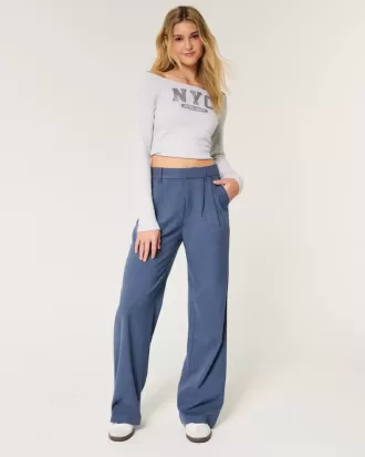 Hollister Livvy Ultra High-Rise Wide-Leg Pants