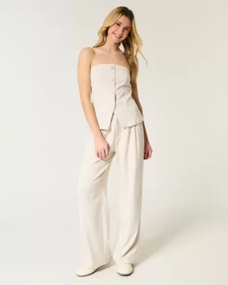 Hollister Livvy Ultra High-Rise Wide-Leg Pants