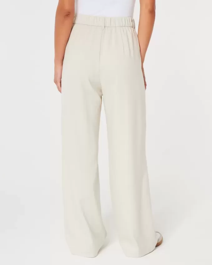 Hollister Livvy Ultra High-Rise Wide-Leg Pants