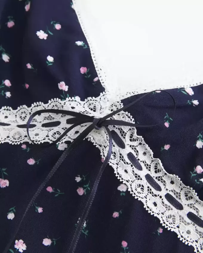 Lace Detail Slip Mini Dress Lace Detail Slip Mini Dress