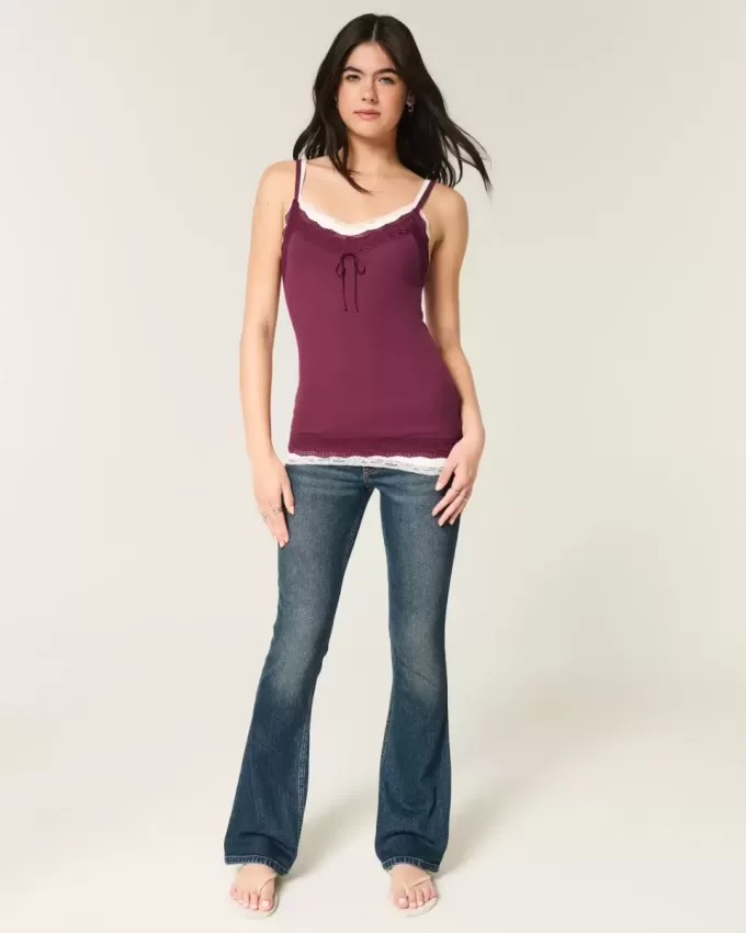 Lace Trim Cami Lace Trim Cami