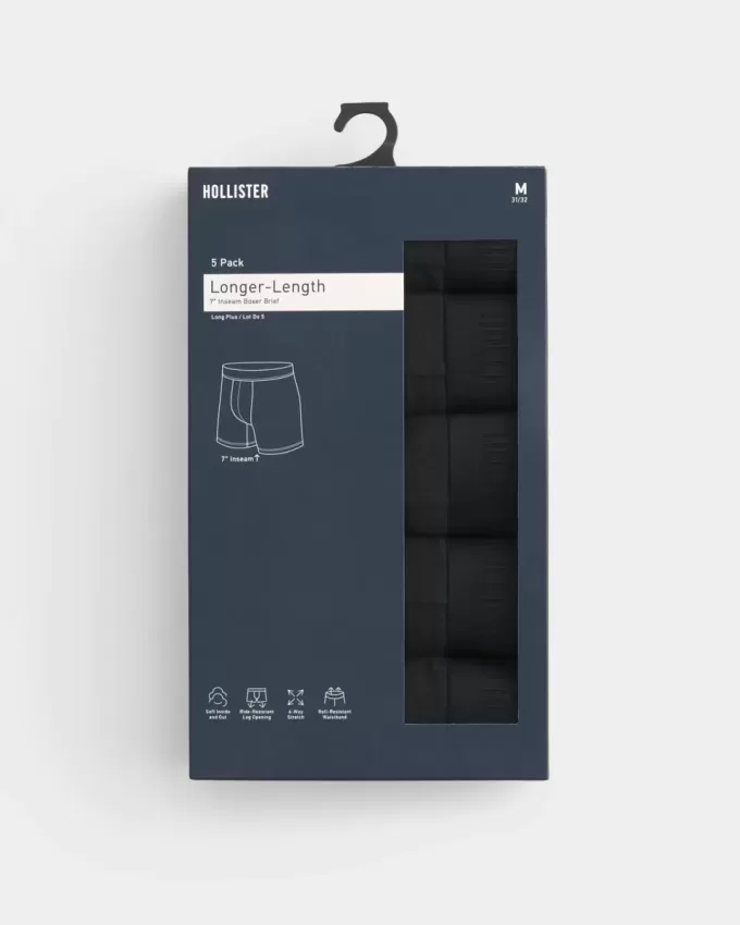 Longer-Length Boxer Brief 5-Pack