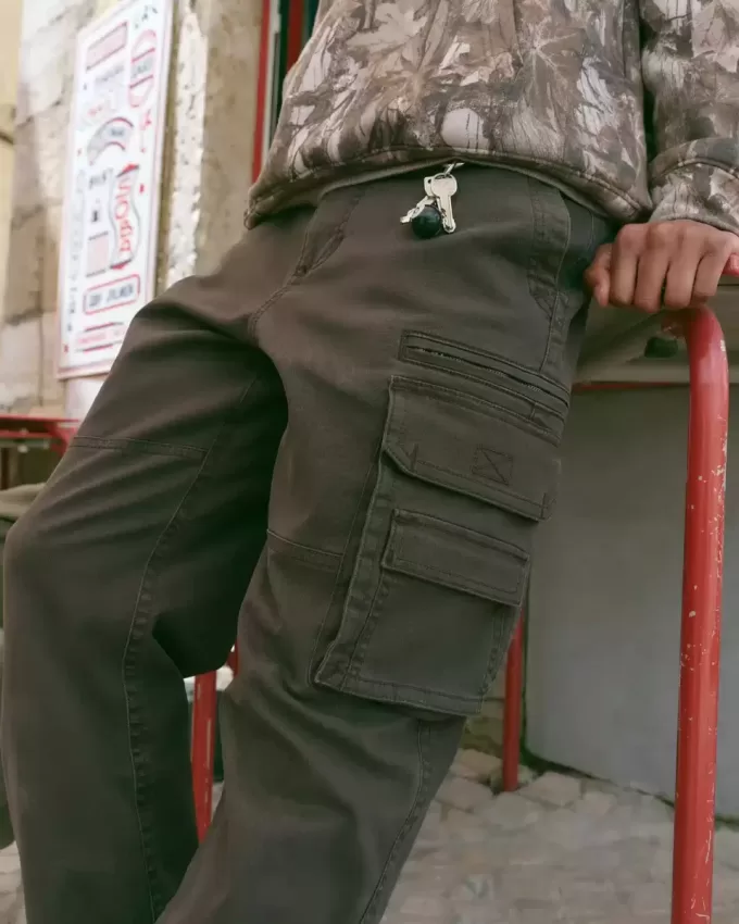 Loose Heavyweight Cargo Pants