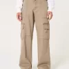 Low-Rise Baggy Cargo Pants