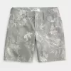 Low-Rise Camo Baggy Jort