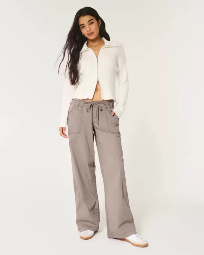 Low-Rise Super Baggy Pants