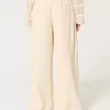 Low-Rise Wide-Leg Pants